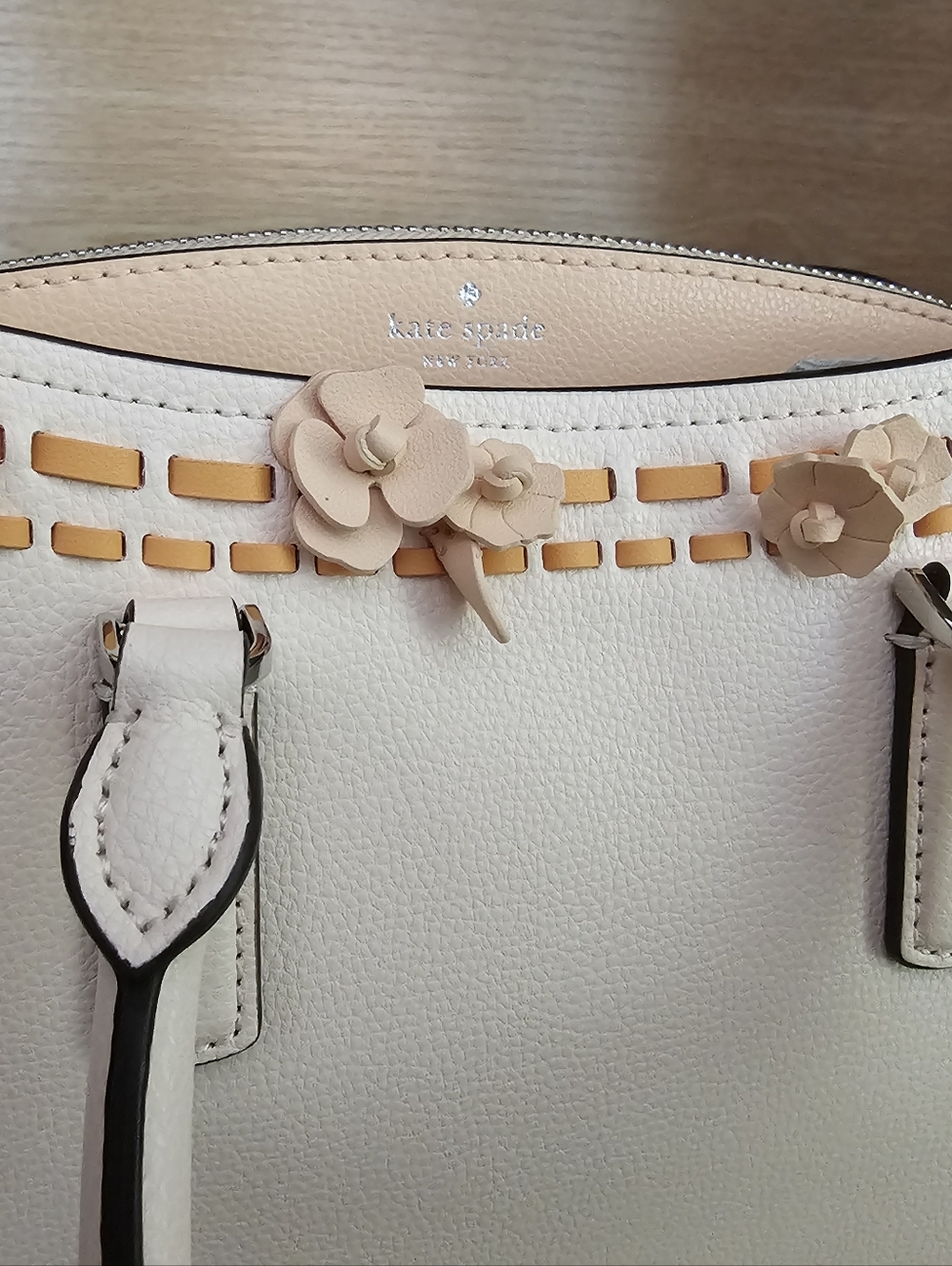 kate spade Thompson Street Floral Small Satchel Bag. - Picture 10 of 13